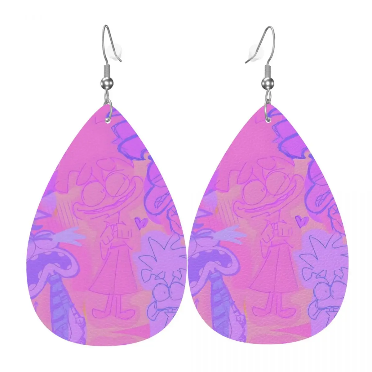 Модные кожаные серьги-капли с мультяшным дизайном для женщин, украшения и аксессуары на День святого Валентина
Модные кожаные серьги-капли с мультяшным дизайном для женщин, украшения и аксессуары на День святого Валентина