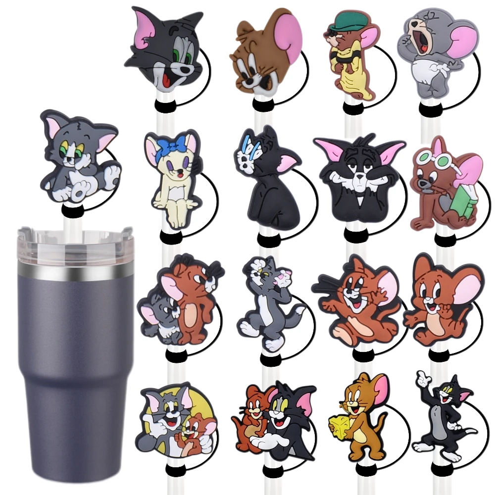 1/9/20pcs Cat and mouse Straw Cover Cap10MM Drink Straw Plug Reusable Splash Proof Drinking Fit Cup Straw Cap Charms Pendant
1/9/20pcs Cat and mouse Straw Cover Cap10MM Drink Straw Plug Reusable Splash Proof Drinking Fit Cup Straw Cap Charms Pendant