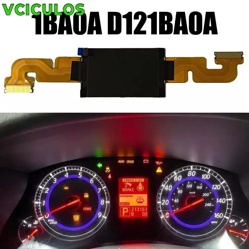 D121BA0A LCD Dashboard Display Speedometer Screen Cluster for Infiniti for EX35 2008-2012 1BA0A Car Accessories Interior Parts
D121BA0A LCD Dashboard Display Speedometer Screen Cluster for Infiniti for EX35 2008-2012 1BA0A Car Accessories Interior Parts