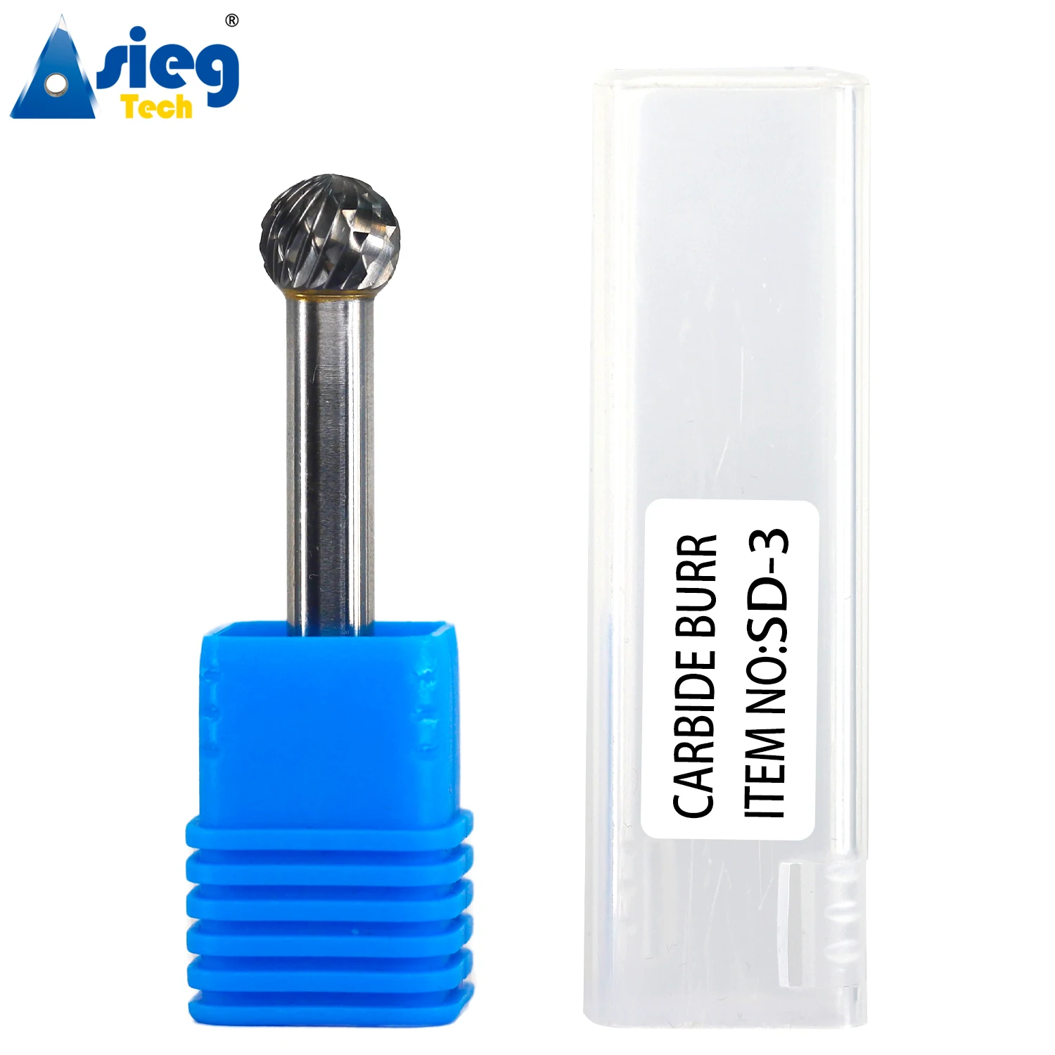 SD-3 Carbide Burrs Rotary File Ball Shape Double Slot Cutting Tool for Die Grinder Drill Bits with 1/4" Inch 6.35mm Shank
SD-3 Carbide Burrs Rotary File Ball Shape Double Slot Cutting Tool for Die Grinder Drill Bits with 1/4" Inch 6.35mm Shank