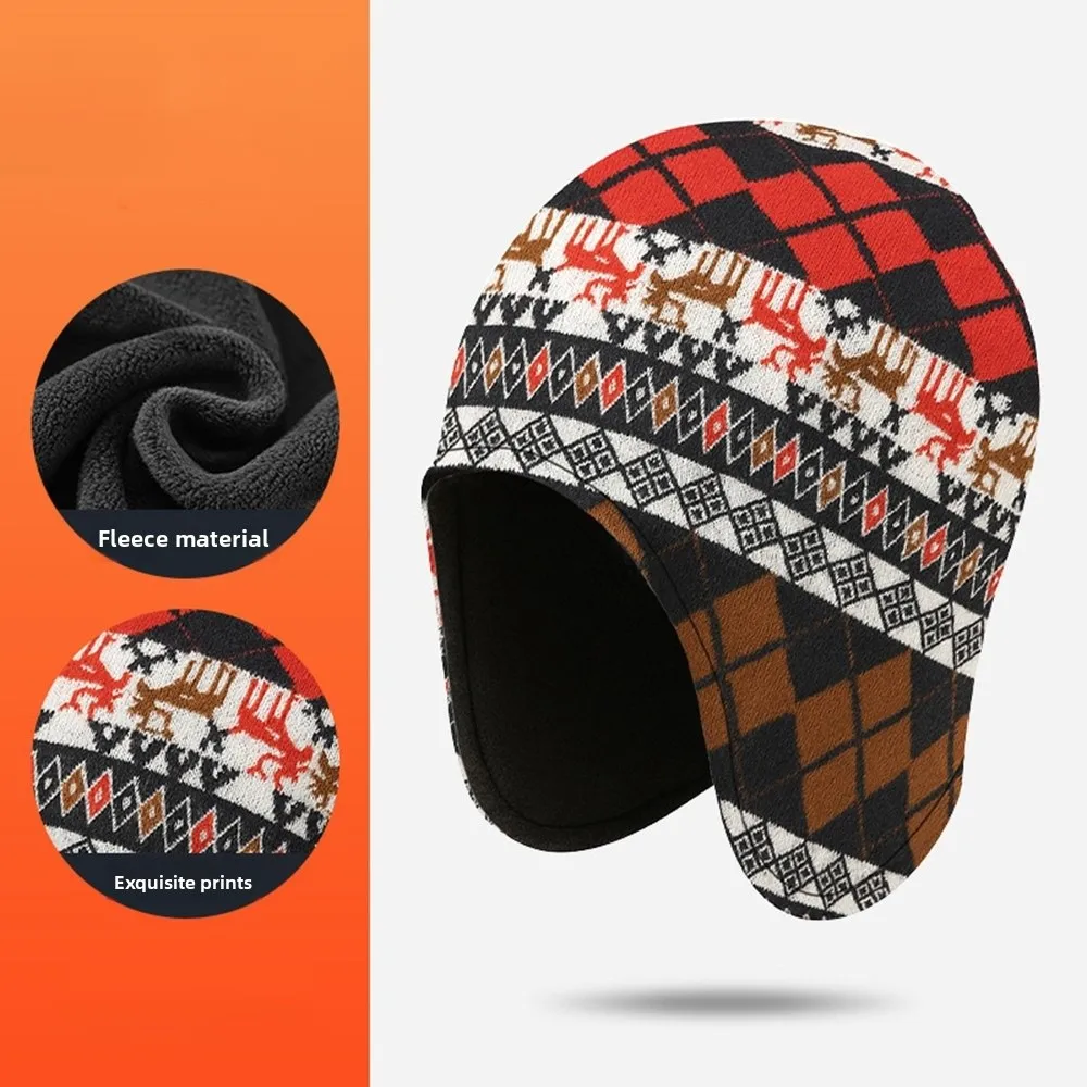 Fashion Polar Fleece Warm Hat Ear Protection Solid Color Snow Ski Caps Casual Lei Feng Hat Winter
Fashion Polar Fleece Warm Hat Ear Protection Solid Color Snow Ski Caps Casual Lei Feng Hat Winter