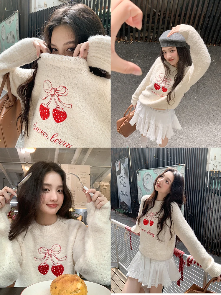 Женский круглый вязаный свитер Ne с вышивкой Thiened Winter Faion, мягкий и уютный верхний узел с узлом, дизайн для поездок на работу...
Женский круглый вязаный свитер Ne с вышивкой Thiened Winter Faion, мягкий и уютный верхний узел с узлом, дизайн для поездок на работу...