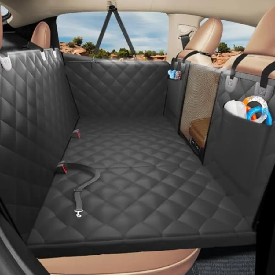 Расширитель заднего сиденья для собак с пенопластом Egg Crate, большая водонепроницаемая лежанка для животных в автомобиль, для внедорожников и грузовиков, мягкий чехол-лежанка для собак
Расширитель заднего сиденья для собак с пенопластом Egg Crate, большая водонепроницаемая лежанка для животных в автомобиль, для внедорожников и грузовиков, мягкий чехол-лежанка для собак