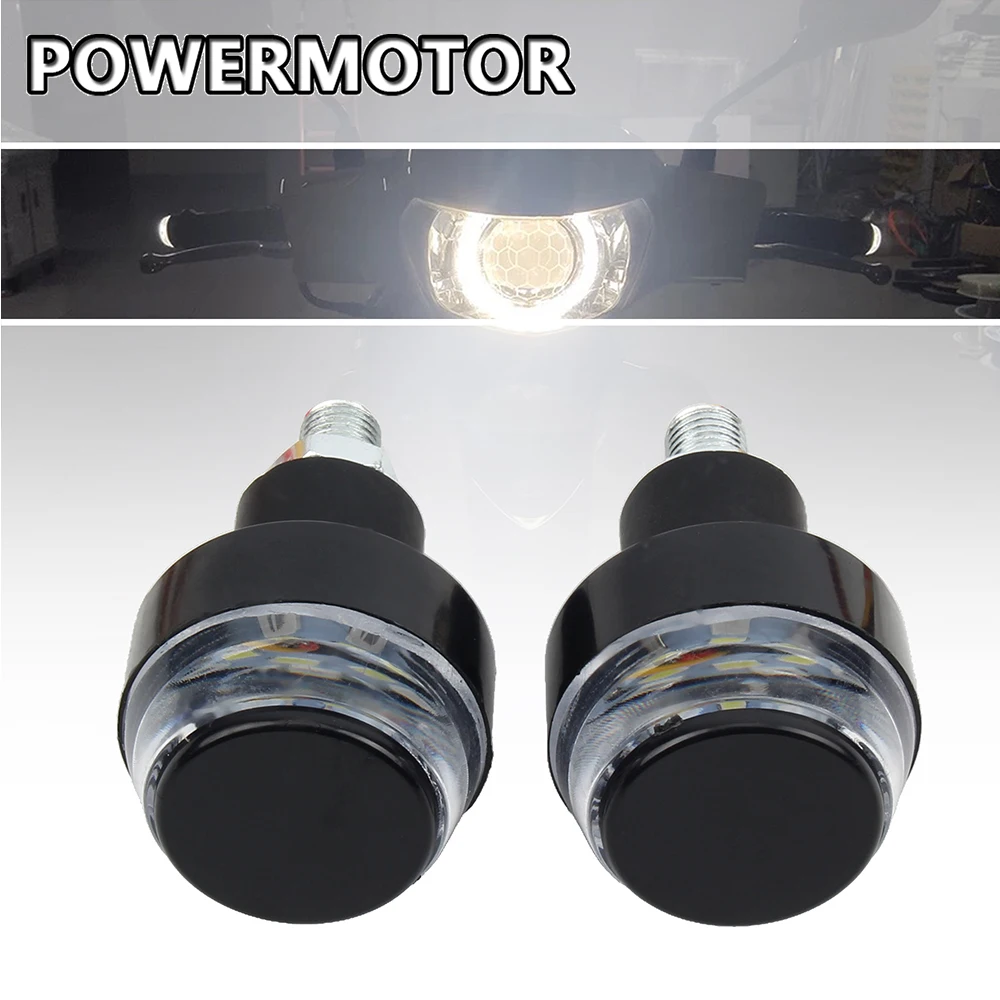 Motorcycle Handle Led Turn Signal for Honda Kawasaki Yamaha Suzuki 2pcs 12V Universal Cafe Racer Scooter Motocross Accessories
Motorcycle Handle Led Turn Signal for Honda Kawasaki Yamaha Suzuki 2pcs 12V Universal Cafe Racer Scooter Motocross Accessories