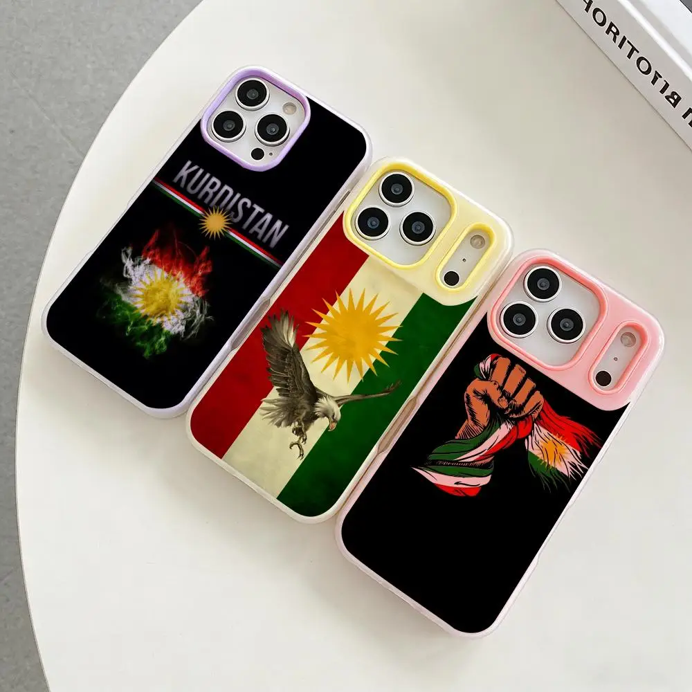 Symbol K-Kurdistan Flag Phone Case Colorful 2‑in‑1 Jelly Matte Clear Full Protection Case For iPhone 11‑17 Series
Symbol K-Kurdistan Flag Phone Case Colorful 2‑in‑1 Jelly Matte Clear Full Protection Case For iPhone 11‑17 Series