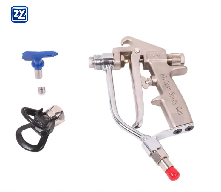 H510 High Quality Stainless Steel Airless Power Spray Gun With 517 Nozzle Tip Guard
H510 High Quality Stainless Steel Airless Power Spray Gun With 517 Nozzle Tip Guard