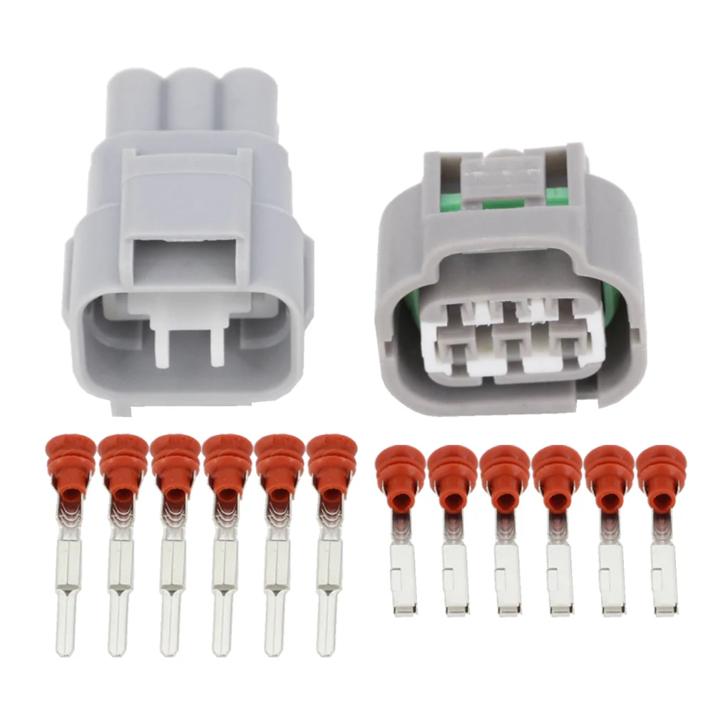 6 Pin Automotive Connector Waterproof Jacket Automotive Connector With Terminal and Plug DJ7066Y-2.2-11/21 6P
6 Pin Automotive Connector Waterproof Jacket Automotive Connector With Terminal and Plug DJ7066Y-2.2-11/21 6P