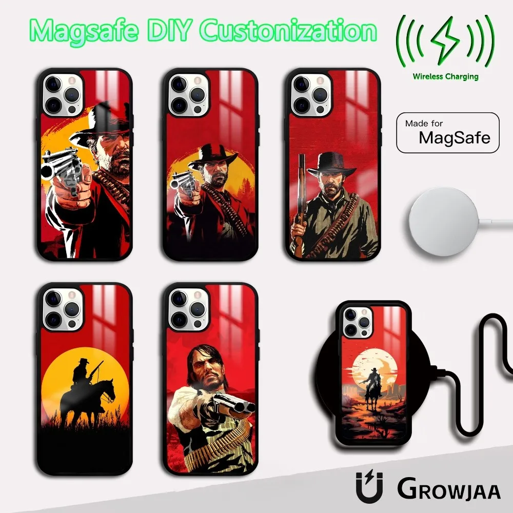 R-Red D-Dead R-Redemption 2 Phone Case For IPhone 16 15 14 13 12 11 Pro Max Plus Mini Magsafe Mirror Wireless Magnetic Funda
R-Red D-Dead R-Redemption 2 Phone Case For IPhone 16 15 14 13 12 11 Pro Max Plus Mini Magsafe Mirror Wireless Magnetic Funda
