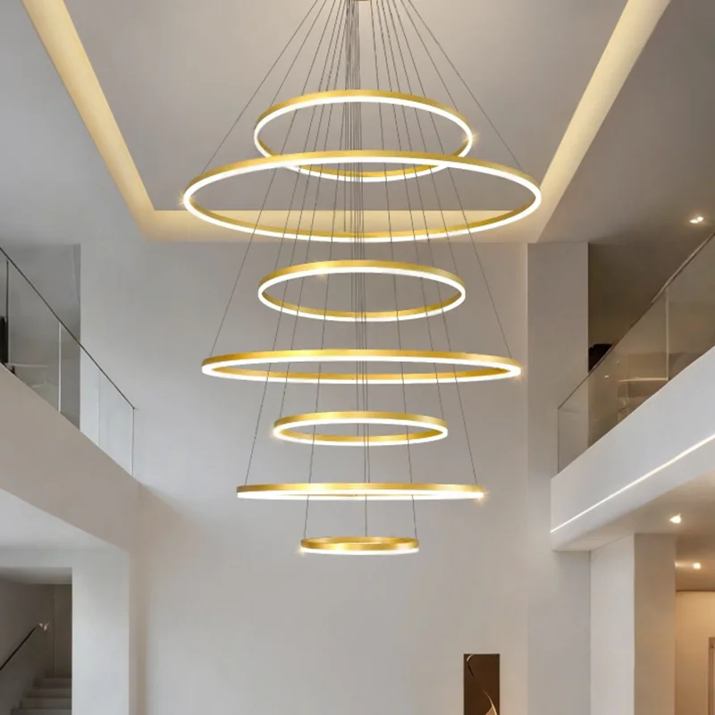 Modern Home Decor Ring LED Lights Pendant Light Lamps for Living Room Chandeliers for Dining Room Hanging Light Indoor Lighting
Modern Home Decor Ring LED Lights Pendant Light Lamps for Living Room Chandeliers for Dining Room Hanging Light Indoor Lighting