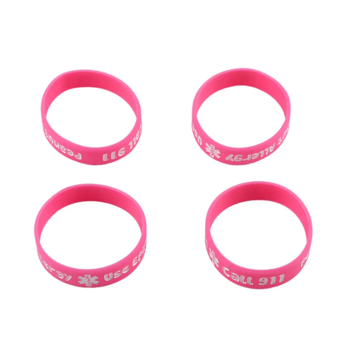 4 Pcs Bracelets Kids Wristbands Medical Warning Pink Toddler Girls Pvc Bracelet Shaping Bracelets
4 Pcs Bracelets Kids Wristbands Medical Warning Pink Toddler Girls Pvc Bracelet Shaping Bracelets
