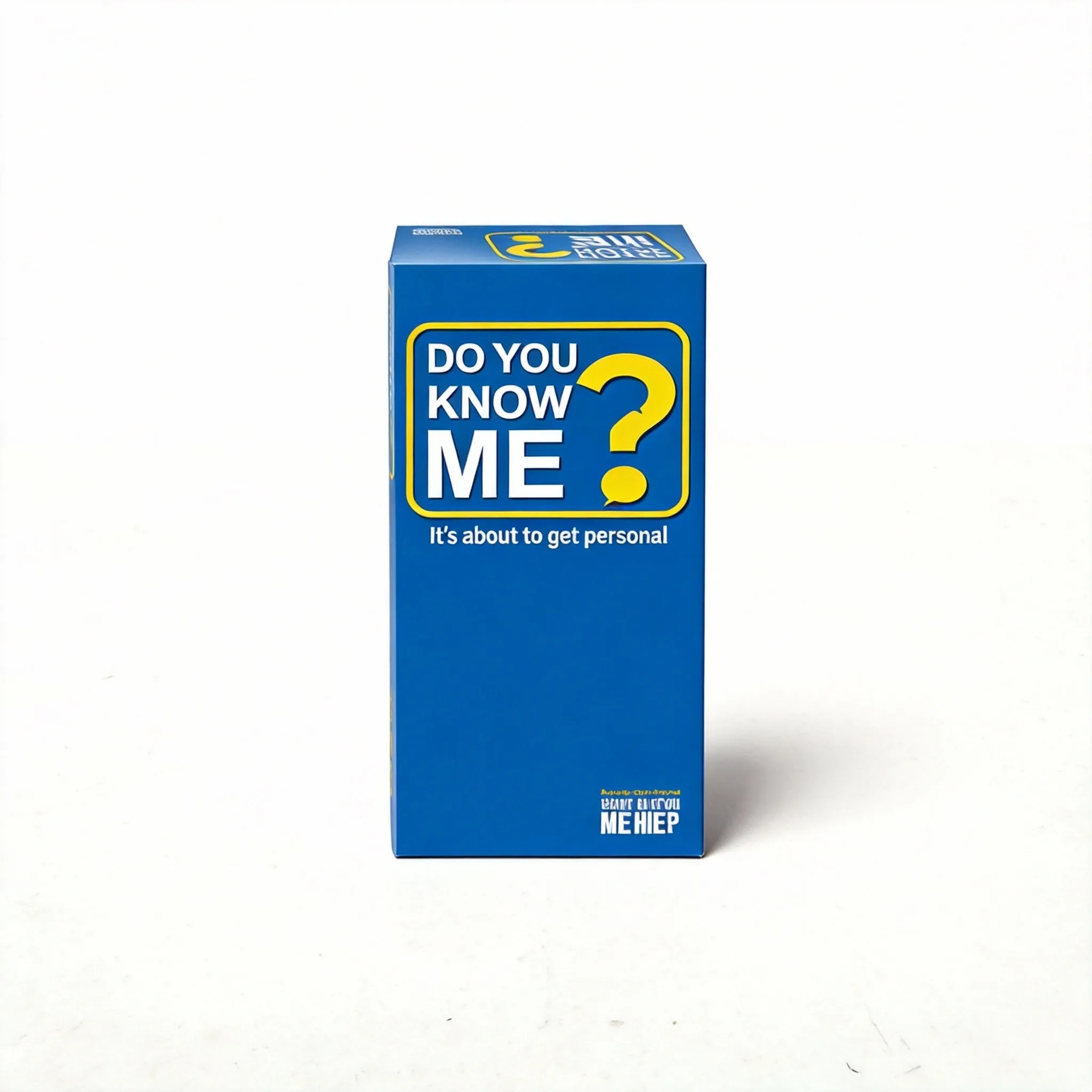 Настольная игра «Знаешь меня» - Забавные вопросы для проверки друзей, для взрослых 17+, идеально подходит для игровых вечеров
Настольная игра «Знаешь меня» - Забавные вопросы для проверки друзей, для взрослых 17+, идеально подходит для игровых вечеров