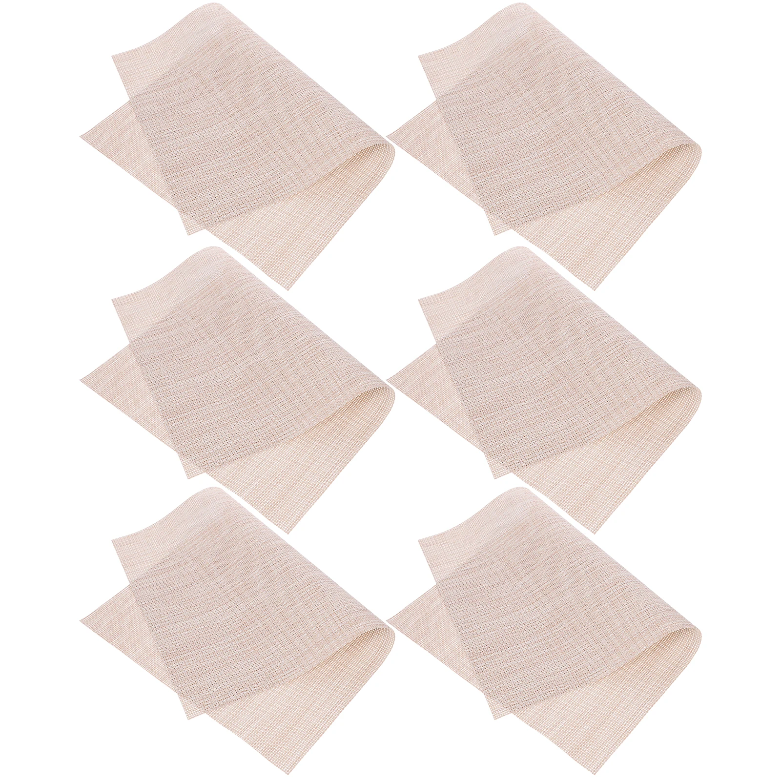 6pcs Pvc Placemat Insulated Table Mats Bowl Mat Heat Resistant Washable Dining Mat For Round Table Restaurant Christmas
6pcs Pvc Placemat Insulated Table Mats Bowl Mat Heat Resistant Washable Dining Mat For Round Table Restaurant Christmas