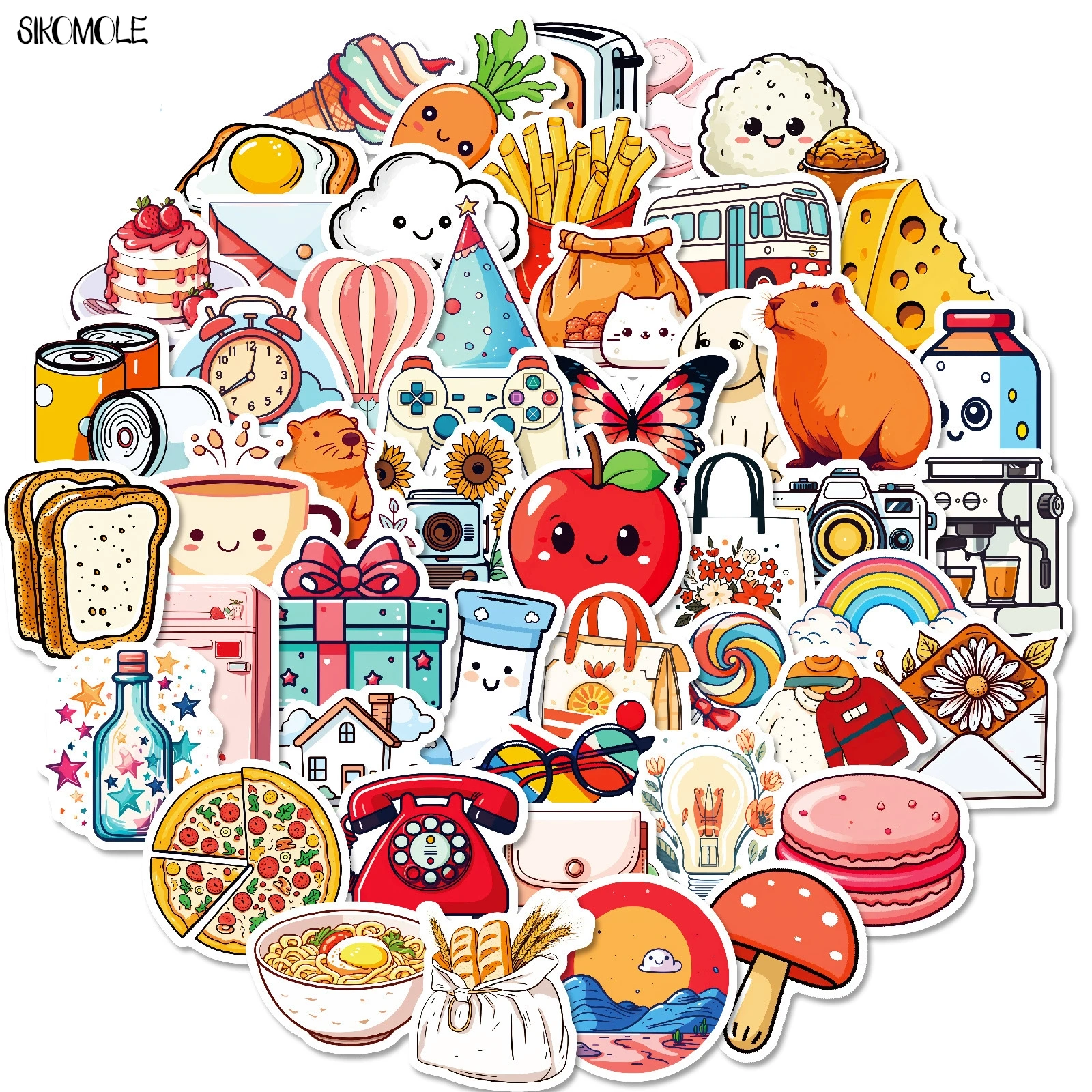 10/30/50PCS Life Mix Cartoon Funny For Children Stickers Book DIY Skateboard Guitar Luggage Suitcase Decoration Graffiti Sticker
10/30/50PCS Life Mix Cartoon Funny For Children Stickers Book DIY Skateboard Guitar Luggage Suitcase Decoration Graffiti Sticker