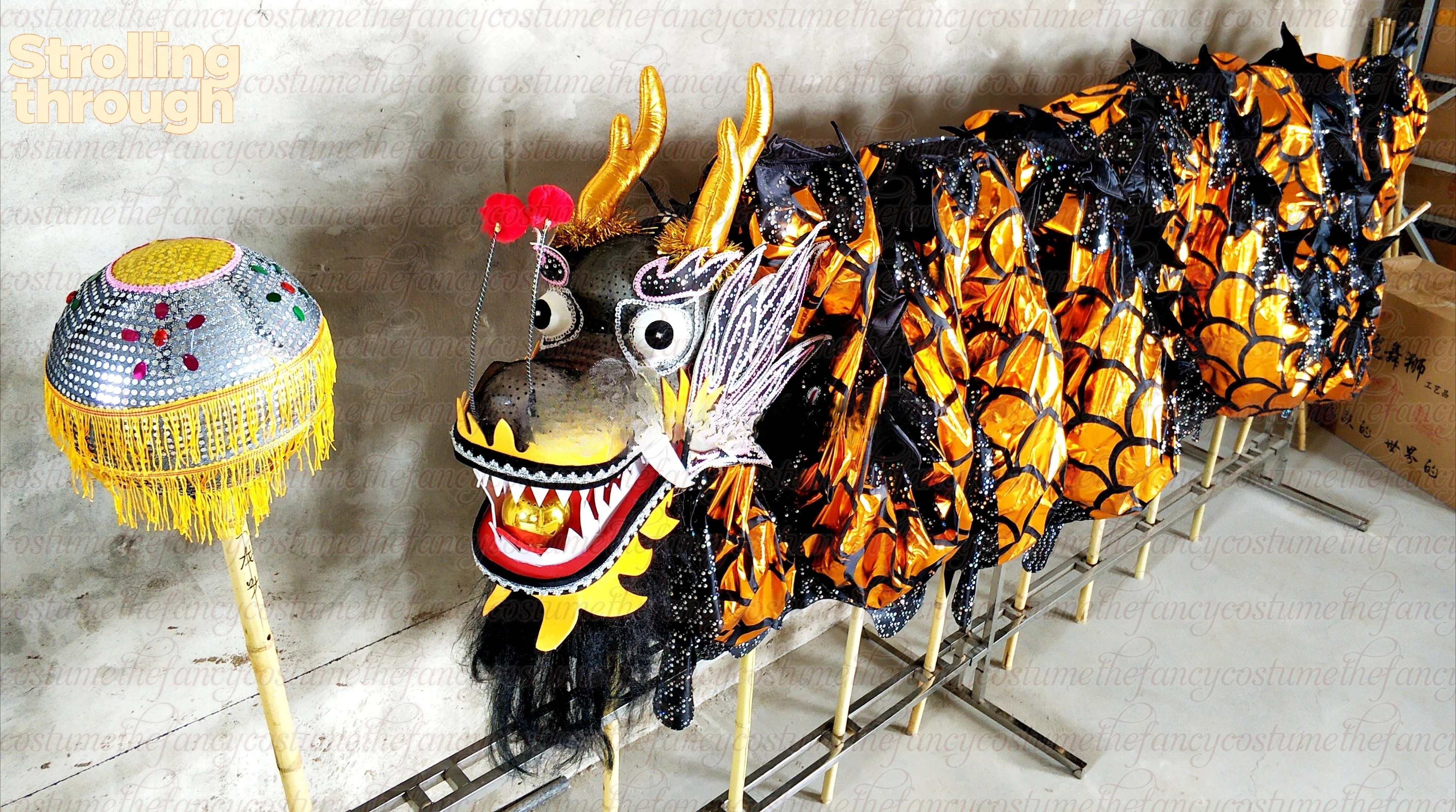 18-метровый костюм китайского танца дракона для взрослых, реквизит для сцены, национальная культура, костюм Улун, позолоченный, для народных фестивалей и праздничных мероприятий
18-метровый костюм китайского танца дракона для взрослых, реквизит для сцены, национальная культура, костюм Улун, позолоченный, для народных фестивалей и праздничных мероприятий