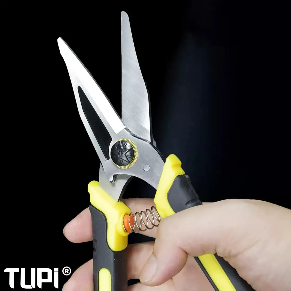 Профессиональные авиационные ножницы TUPI, резак из кованой стали для листового металла для желоба, покров, нержавеющий противоскользящий незаменимый инструмент
Профессиональные авиационные ножницы TUPI, резак из кованой стали для листового металла для желоба, покров, нержавеющий противоскользящий незаменимый инструмент