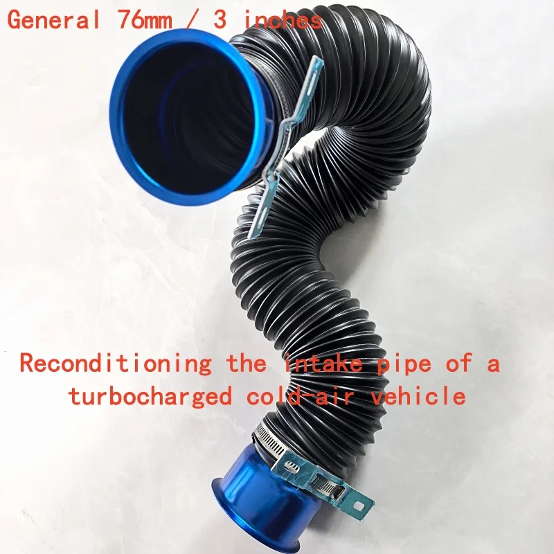 Cold Air Intake Pipe Telescopic Tube Modification for Turbocharger 76mm 3 Inches 4 Color Options for Enhanced Performance
Cold Air Intake Pipe Telescopic Tube Modification for Turbocharger 76mm 3 Inches 4 Color Options for Enhanced Performance