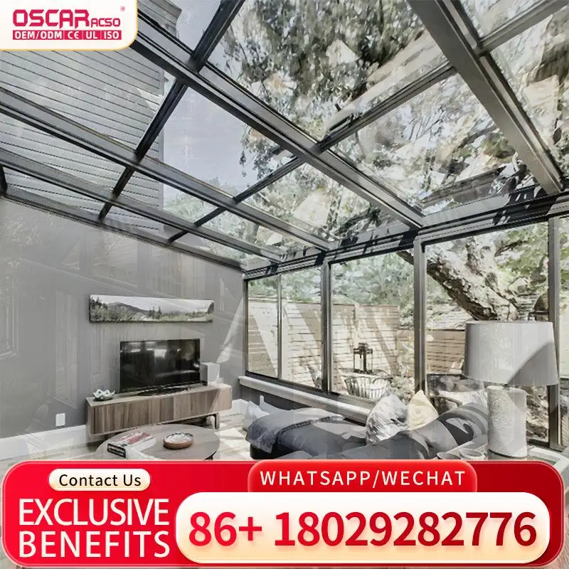 Winter Garden Double Hipped Roof Insulation Glass Conservatory Aluminium Powder Coating Photo Customizable Heater Metallic UK su
Winter Garden Double Hipped Roof Insulation Glass Conservatory Aluminium Powder Coating Photo Customizable Heater Metallic UK su