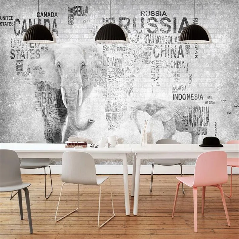 Custom European-style Retro Elephant Cement Brick Wall Paper 3D Restaurant Bar Snack Bar Industrial Decor Mural Wallpaper 3D
Custom European-style Retro Elephant Cement Brick Wall Paper 3D Restaurant Bar Snack Bar Industrial Decor Mural Wallpaper 3D