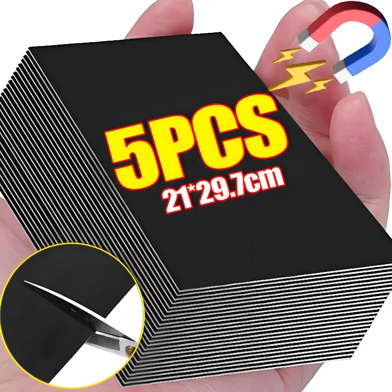 Self-Adhesive Magnetic Sheet A4 Flexible Rubber Magnet Sticker Cutting Magnetic Mat for Refrigerator Photo Picture Surface Craft
Self-Adhesive Magnetic Sheet A4 Flexible Rubber Magnet Sticker Cutting Magnetic Mat for Refrigerator Photo Picture Surface Craft