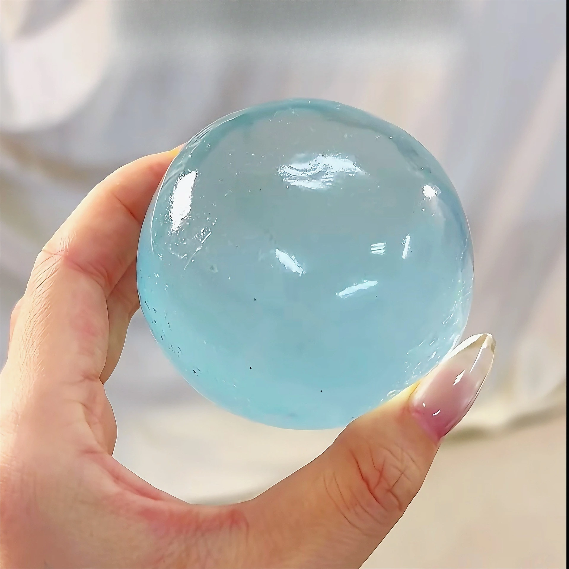 New hot sale Hand-made Ball Cherry Powder Transparent Powder Pinch Music Creative Explosive Maltose Soft Gift
New hot sale Hand-made Ball Cherry Powder Transparent Powder Pinch Music Creative Explosive Maltose Soft Gift