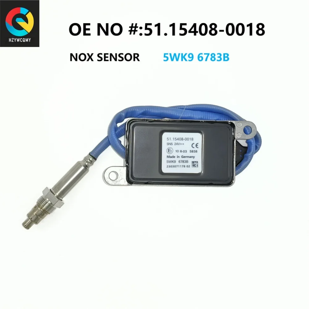 High Quality Chips Nitrogen Nox Oxygen Sensor 5WK96783B For Man Euro6 Trucks 51.15408-0018 51154080018 Made in DE for NGK Probe
High Quality Chips Nitrogen Nox Oxygen Sensor 5WK96783B For Man Euro6 Trucks 51.15408-0018 51154080018 Made in DE for NGK Probe