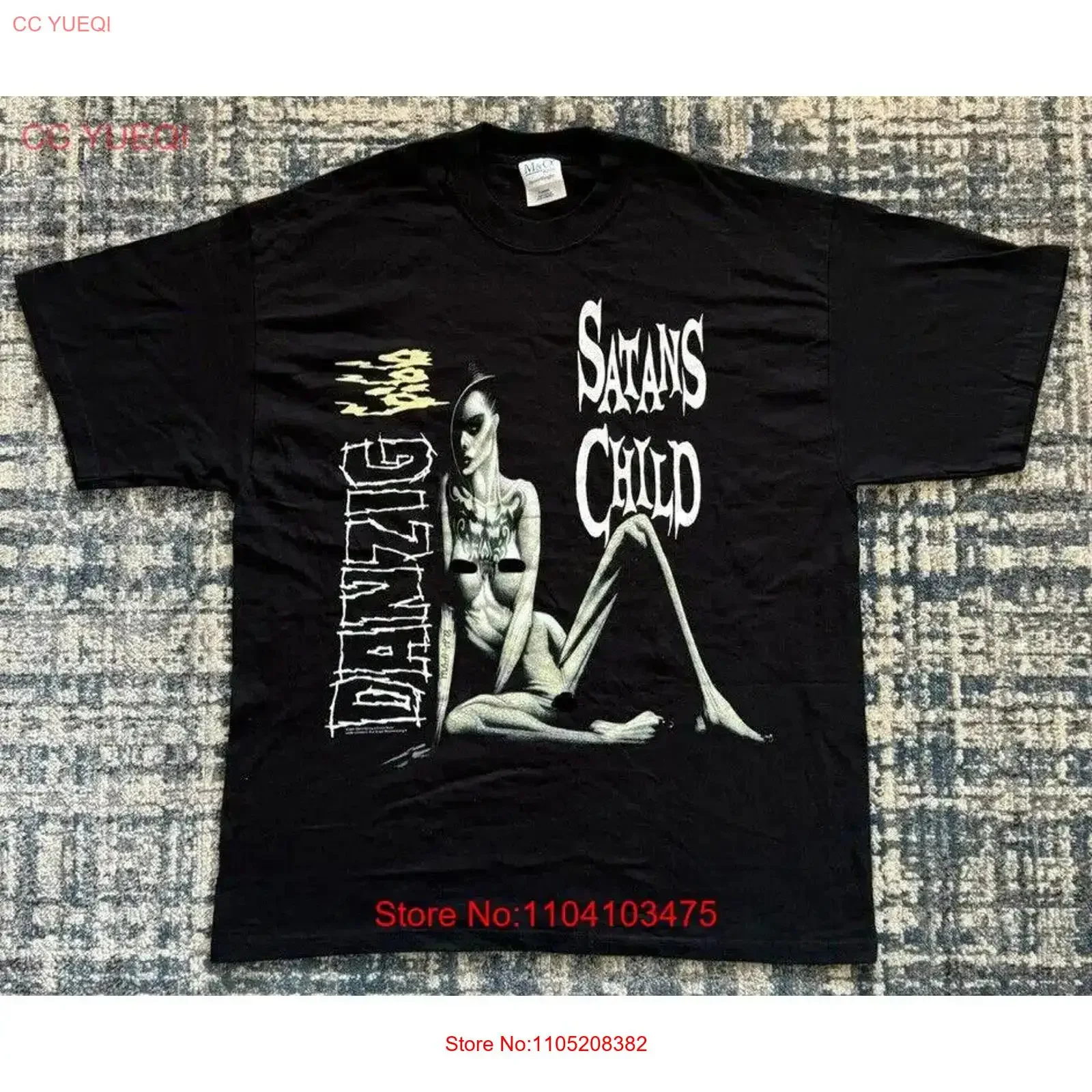 Vintage 2001 Danzig 666 Satans Child T Shirt XL Misfits Samhain Hardcore Punk vintage Washed Versatile designer clothes
Vintage 2001 Danzig 666 Satans Child T Shirt XL Misfits Samhain Hardcore Punk vintage Washed Versatile designer clothes