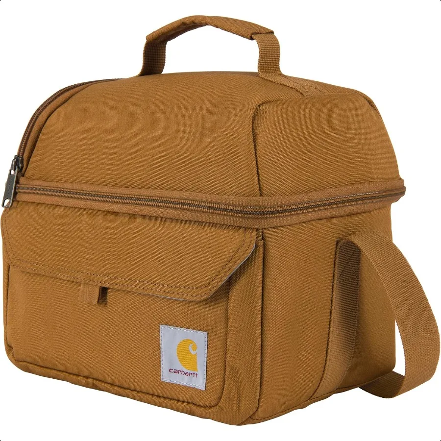 Carhartt 12 Can Two Compartment Lunch Box Durable FullyInsulated Lunch Bag for Women Men Large Lunchbox Carhartt Brown
Carhartt 12 Can Two Compartment Lunch Box Durable FullyInsulated Lunch Bag for Women Men Large Lunchbox Carhartt Brown