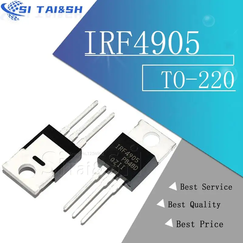 10шт IRF4905PBF IRF4905 IRF4905P Водонепроницаемый корпус
10шт IRF4905PBF IRF4905 IRF4905P Водонепроницаемый корпус