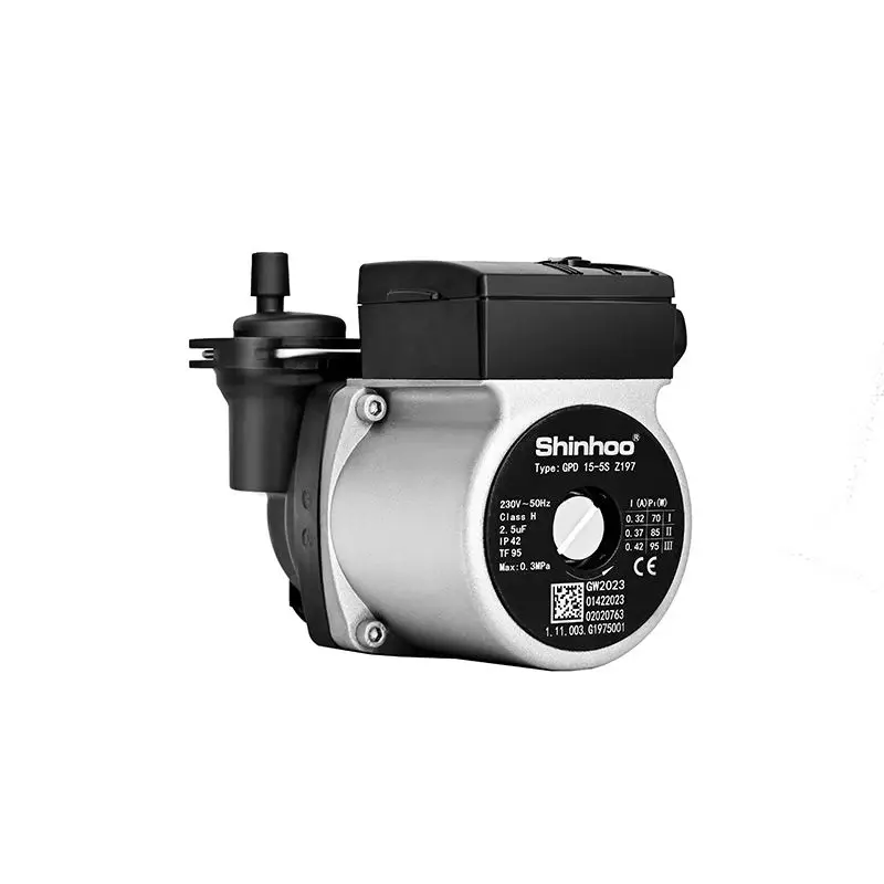 GPD15-5S Z197 High Efficiency Gas Boiler Circulation Pump Hot Water Plastic Pump Housing Rotary Pump
GPD15-5S Z197 High Efficiency Gas Boiler Circulation Pump Hot Water Plastic Pump Housing Rotary Pump