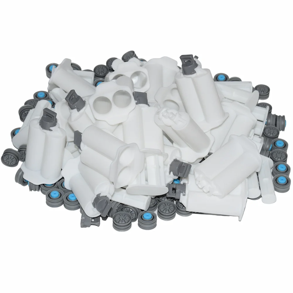 500pcs 25ml Empty Cartridges 2-Part 1:1 AB Glue Cartridge Tube and Hand Plunger Set for Filling 2 Part Epoxy Resin AB Epoxies
500pcs 25ml Empty Cartridges 2-Part 1:1 AB Glue Cartridge Tube and Hand Plunger Set for Filling 2 Part Epoxy Resin AB Epoxies