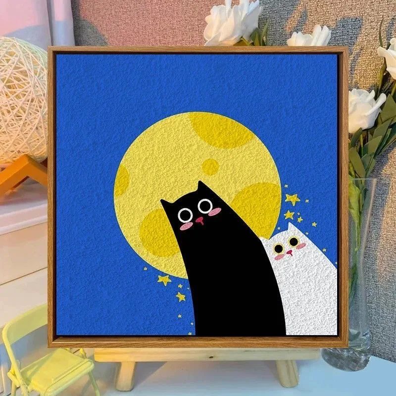 A6134 Cat Oil Painting Art
A6134 Cat Oil Painting Art