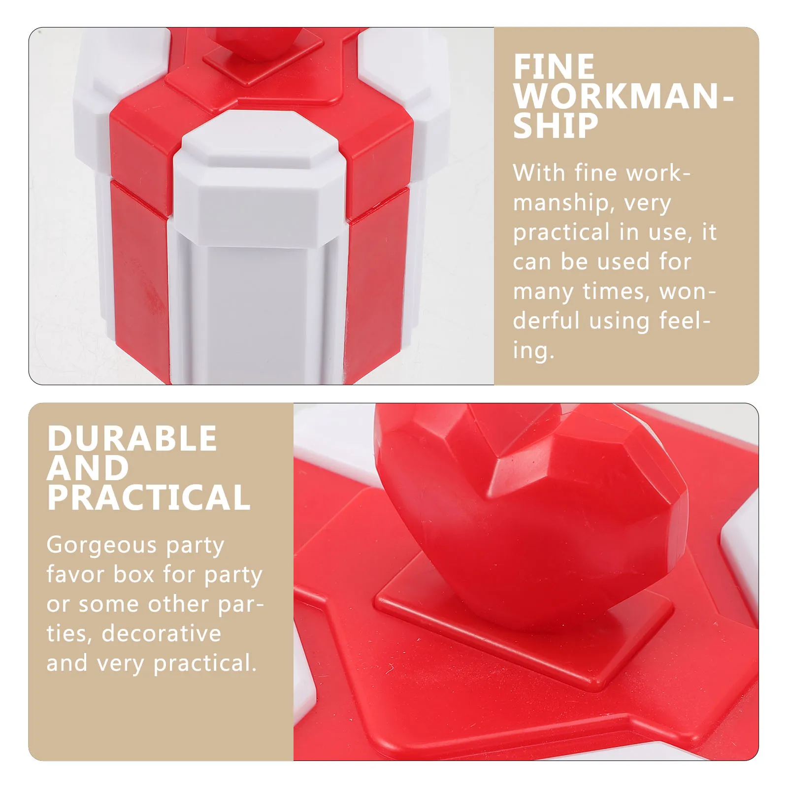 Plastic C y Gift Box Heart Design Storage Container Decorative Party Favor Boxes Sweets Holder Biscuit Jar Cookies Case Packing
Plastic C y Gift Box Heart Design Storage Container Decorative Party Favor Boxes Sweets Holder Biscuit Jar Cookies Case Packing