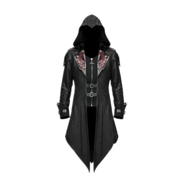 Renaissance Navigator Men Knight Cosplay Medieval Costume Bomber Ranger Victoria Grooms Patchwork Steampunk Coat
Renaissance Navigator Men Knight Cosplay Medieval Costume Bomber Ranger Victoria Grooms Patchwork Steampunk Coat