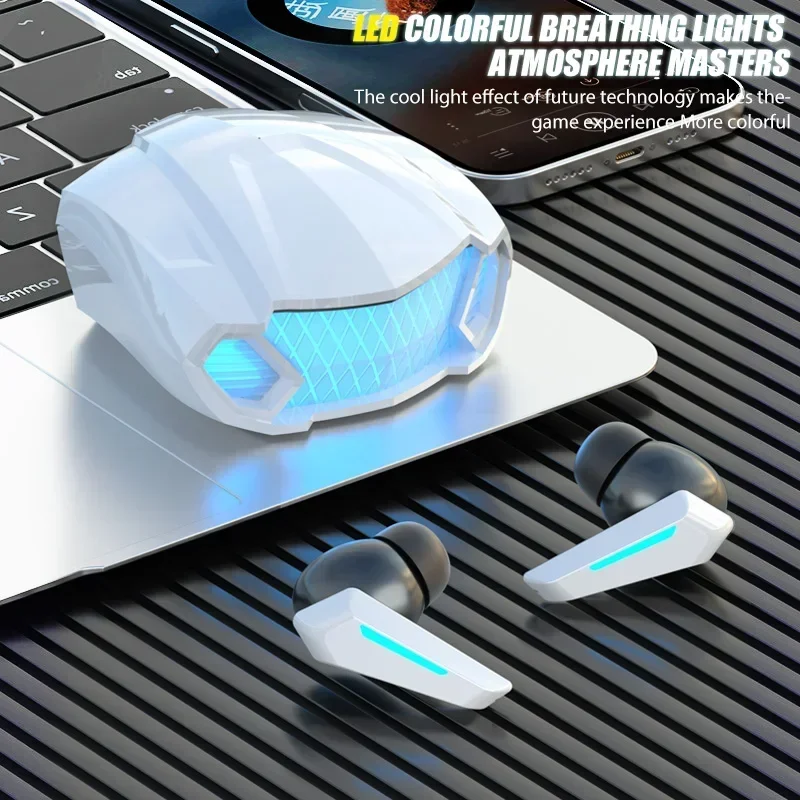 New Wireless Headphones Wireless Bluetooth Headset Bluetooth Earphones Noise Reduction Stereo LED Light Game Earbuds with Mic
New Wireless Headphones Wireless Bluetooth Headset Bluetooth Earphones Noise Reduction Stereo LED Light Game Earbuds with Mic