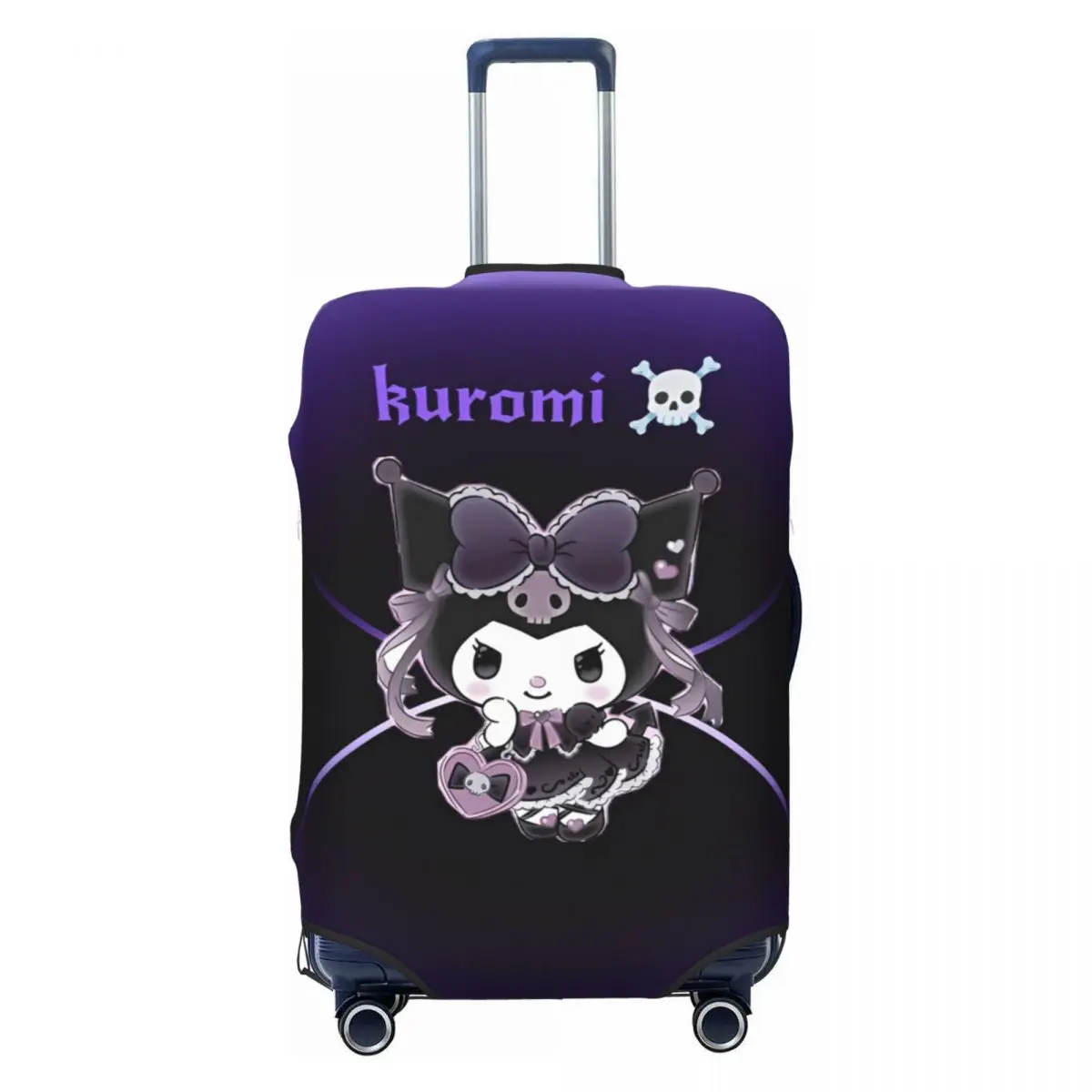 Anime Cartoon Kuromi Suitcase Cover Holiday Cruise Trip Useful Luggage Supplies Protector
Anime Cartoon Kuromi Suitcase Cover Holiday Cruise Trip Useful Luggage Supplies Protector