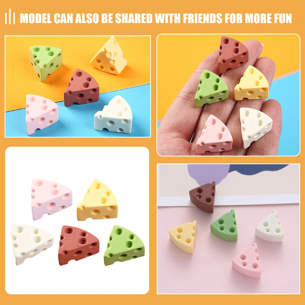 25 Pcs Imitation Cheese Artificial Food Decoration DIY Accessories Resin Biscuit Model 
25 Pcs Imitation Cheese Artificial Food Decoration DIY Accessories Resin Biscuit Model