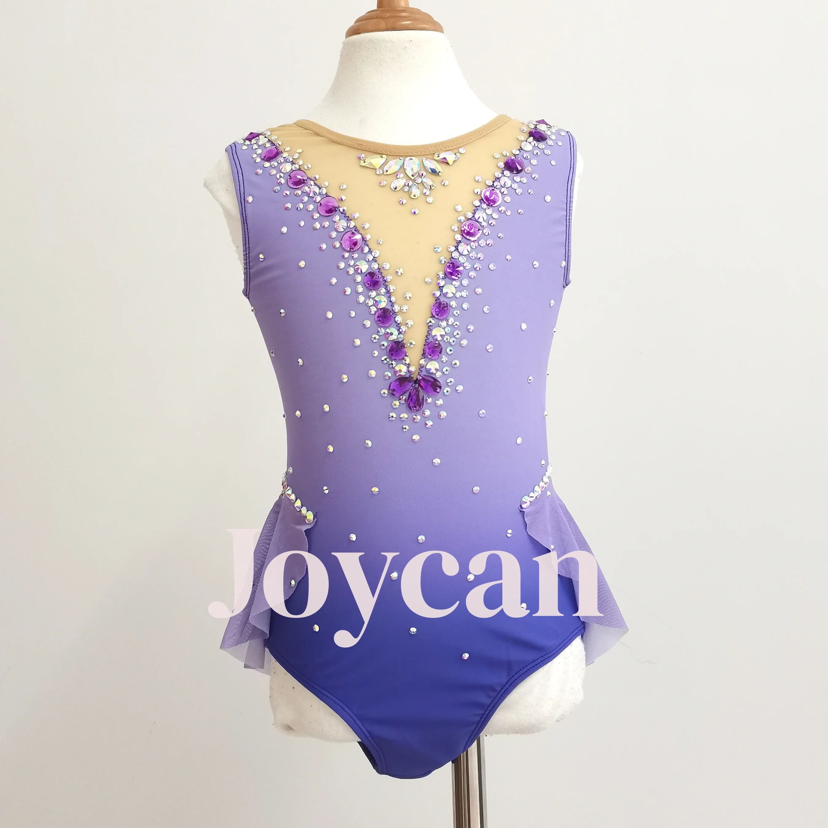 Joycan Rhythmic Gymnastica Leotards Purple Diamond Girl Gift Handmade Competition Customized Fashion Pole Dance Ballet BD9512
Joycan Rhythmic Gymnastica Leotards Purple Diamond Girl Gift Handmade Competition Customized Fashion Pole Dance Ballet BD9512