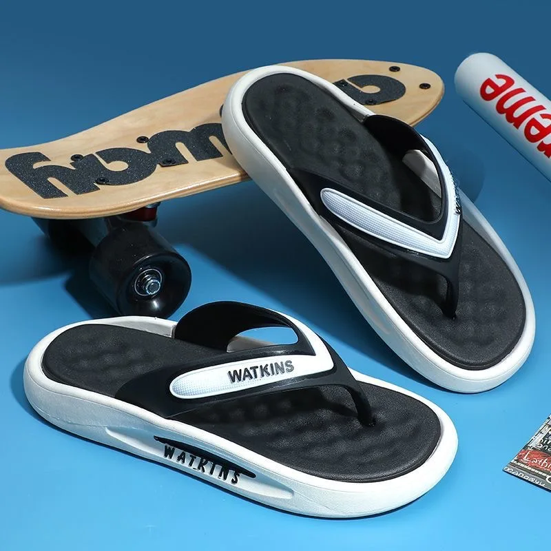 Men's Flip Flops Summer Thick Sole Beach Sandals Fashion Casual Outdoor Slippers Soft Cushioned Anti-slip New Trendy Shoes
Men's Flip Flops Summer Thick Sole Beach Sandals Fashion Casual Outdoor Slippers Soft Cushioned Anti-slip New Trendy Shoes