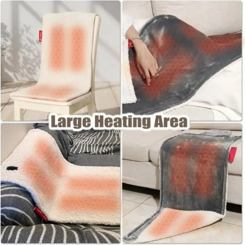 Flannel Heated Pad USB Powered Washable Heated Seat Winter Warm 3 Temperature Settings Heating Cushion Office Chair
Flannel Heated Pad USB Powered Washable Heated Seat Winter Warm 3 Temperature Settings Heating Cushion Office Chair