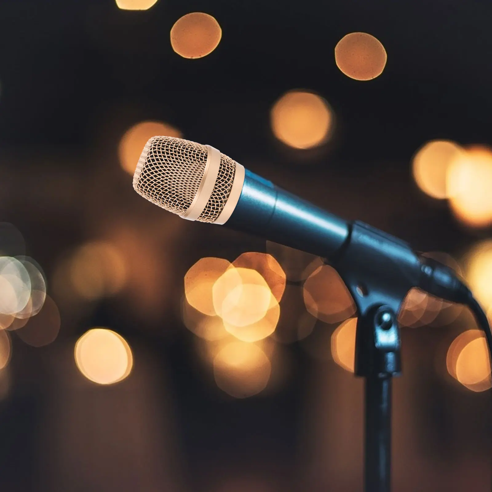 Microphone Head Replacement Mic Supplies Durable Metal Grille 780 Mesh Gold Color Mic Accessories Parts Supplies
Microphone Head Replacement Mic Supplies Durable Metal Grille 780 Mesh Gold Color Mic Accessories Parts Supplies