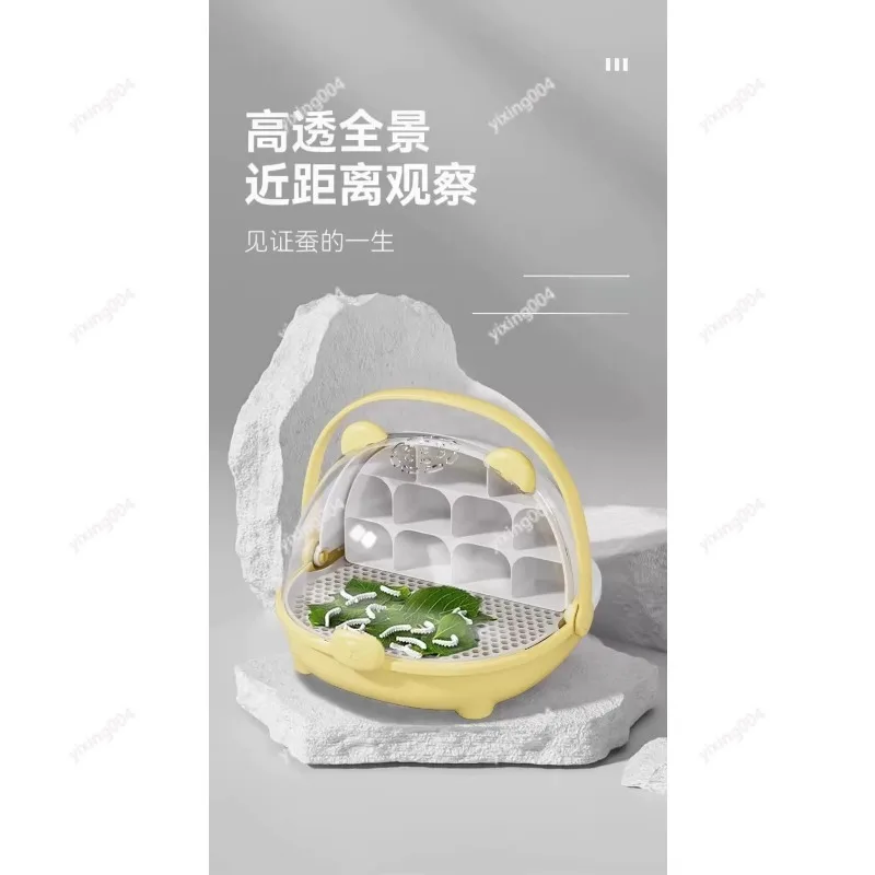 Student Silkworm Breeding Container Space Optimized Design Insect Rearing Box For Classroom Science Projects
Student Silkworm Breeding Container Space Optimized Design Insect Rearing Box For Classroom Science Projects