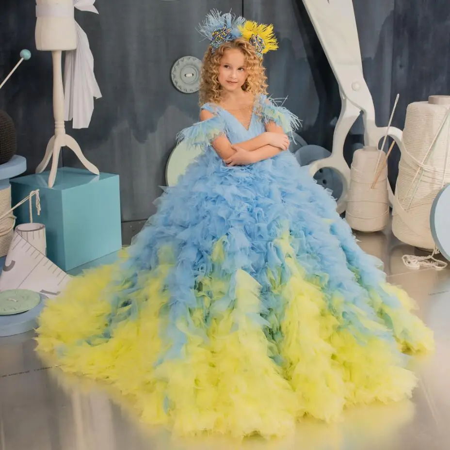 Yellow Flower Girl Dress Puffy Dresses For Girls V Neck First Communion Dress Long Train Girls Dresses Kids Dresses
Yellow Flower Girl Dress Puffy Dresses For Girls V Neck First Communion Dress Long Train Girls Dresses Kids Dresses