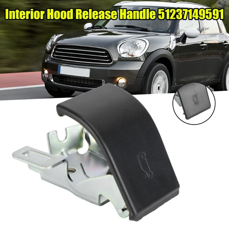 Car Auto Hood Latch Release Pull Handle For Coupe Mini R56 R57 R58 Hatchback Replaces OEM 51237149591
Car Auto Hood Latch Release Pull Handle For Coupe Mini R56 R57 R58 Hatchback Replaces OEM 51237149591