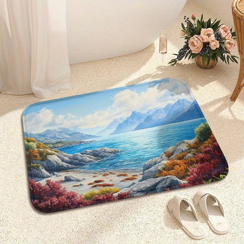 1PC Landscape Kitchen Rug Non-Slip Door Mats Pop design Bathroom Rug Bath Mat Carpet for Home Sink Laundry Decor
1PC Landscape Kitchen Rug Non-Slip Door Mats Pop design Bathroom Rug Bath Mat Carpet for Home Sink Laundry Decor