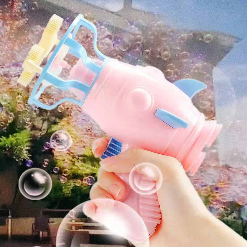 Bubble Machine Cartoon Modeling Grasp Easily Plastic Indoor Outdoor Bubble Toy for Toddlers Bubble Guns With 50ml Bubble Liquid
Bubble Machine Cartoon Modeling Grasp Easily Plastic Indoor Outdoor Bubble Toy for Toddlers Bubble Guns With 50ml Bubble Liquid