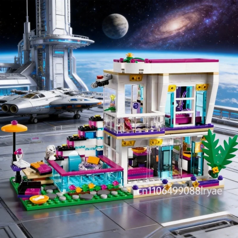 597 деталей MOC: конструктор «Автобус дружбы» для жилых комплексов, совместимый с образовательными игрушками
597 деталей MOC: конструктор «Автобус дружбы» для жилых комплексов, совместимый с образовательными игрушками