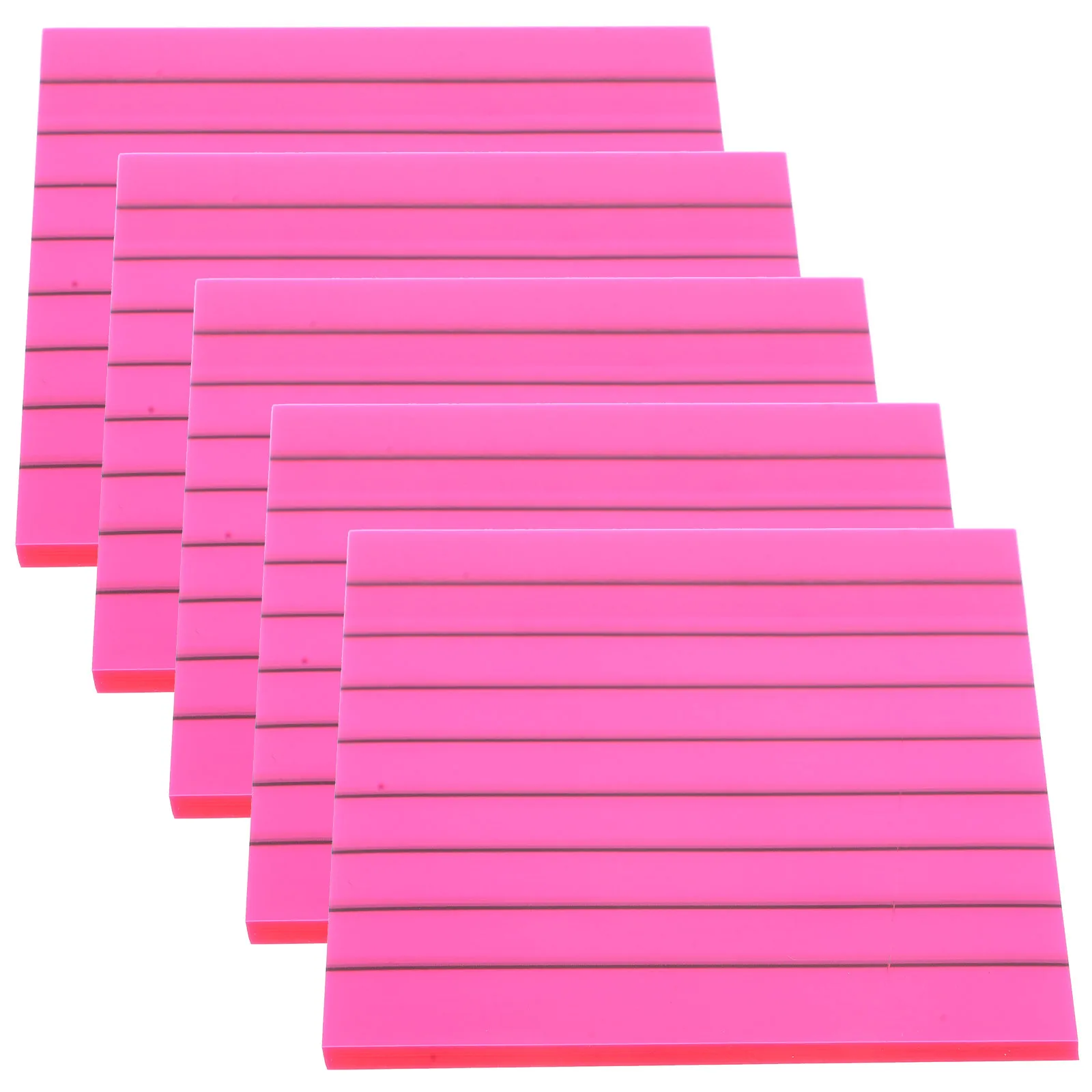 5Pcs Semi-Transparent Memo Pads Lined Design High-Quality Adhesive Multi-Purpose Note Stickers for Work Study Compact Office
5Pcs Semi-Transparent Memo Pads Lined Design High-Quality Adhesive Multi-Purpose Note Stickers for Work Study Compact Office