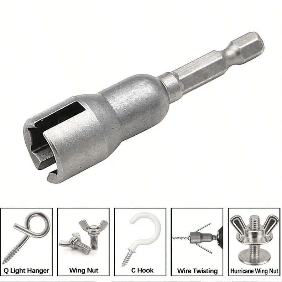 2/1pc Premium Steel Butterfly Screw Hexagonal Socket - DIY Project Cutting Tool
2/1pc Premium Steel Butterfly Screw Hexagonal Socket - DIY Project Cutting Tool