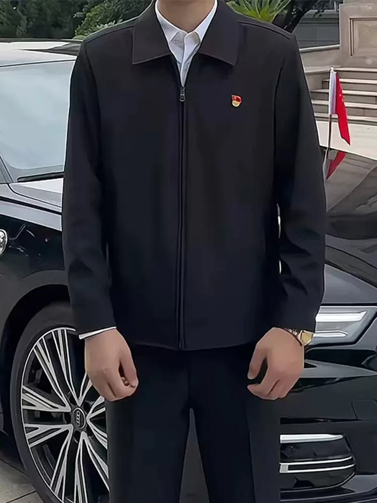 Youjun Adstrative Sle Men's Jaet Spring Autumn Young Mature Stable High End Feeling Outerwear oulder Width Regular
Youjun Adstrative Sle Men's Jaet Spring Autumn Young Mature Stable High End Feeling Outerwear oulder Width Regular