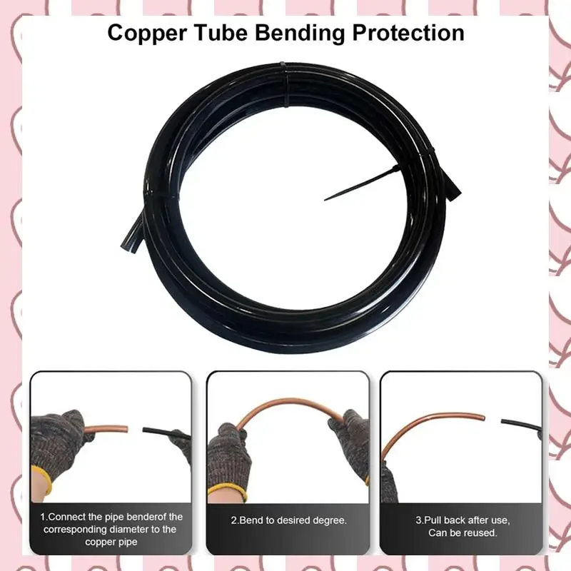 HHTL Copper Pipe Protector Plastic Pipe Bending Tool Anti-Deformation Copper Pipe Protection Tube For Air Conditioning
HHTL Copper Pipe Protector Plastic Pipe Bending Tool Anti-Deformation Copper Pipe Protection Tube For Air Conditioning